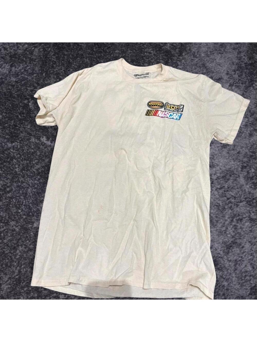 Tan NASCAR Daytona 500 graphic shirt 🏁🤎